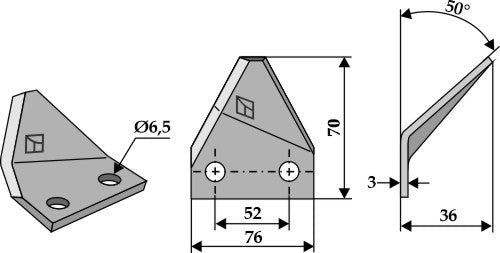 Fodermikserniv, venstre