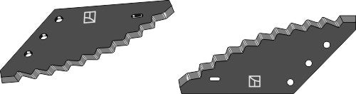 Fodder mixer knives, right