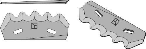 Fôrblanderkniver, venstre