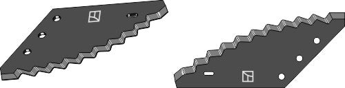 Fôrblanderkniver, høyre - hardmetallbelagt