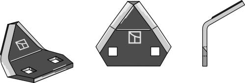 Food mixer knives - DURAFACE