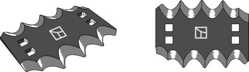 Fodermixerknivar, höger