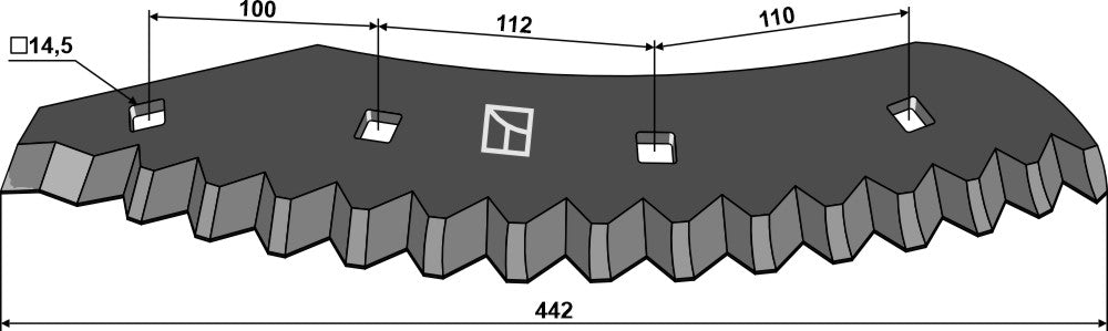 Fodermixerknivar – hårdmetallbelagda