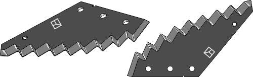 Køkkenmaskineknive - med hård metaloverflade