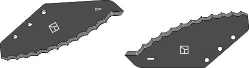 Køkkenmaskineknive - med hård metaloverflade