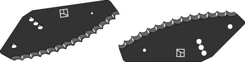 Køkkenmaskineknive - med hård metaloverflade