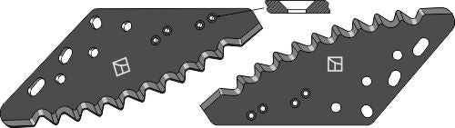 Kjøkkenmaskinkniver - hardmetallbelagt