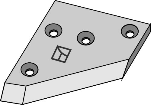 Right-side corner knife