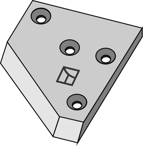 Kniv til venstre hjørne