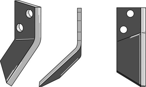 Food mixer knive, right