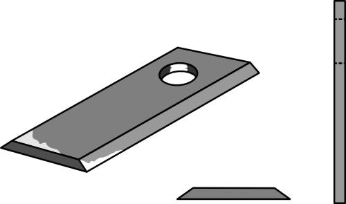 Slåtterkniv 114x50mm