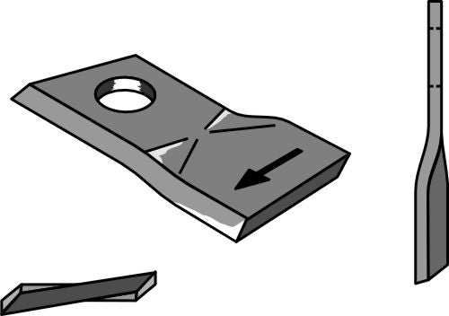 Slåtterkniv 88x40mm