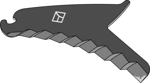 Rundbalpresskniv 325 mm