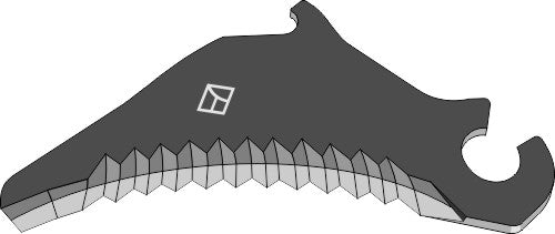 Rundbalpresskniv 395 mm – DURAFACE