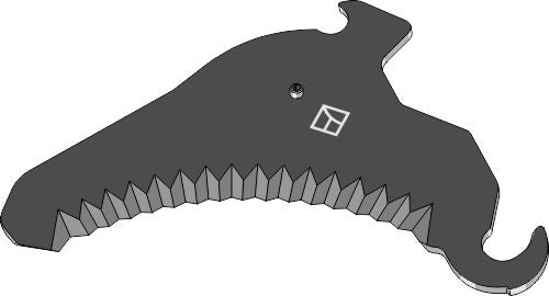 Ensilage kniv 454 mm