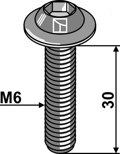 Fastgørelsesskrue - 10,9