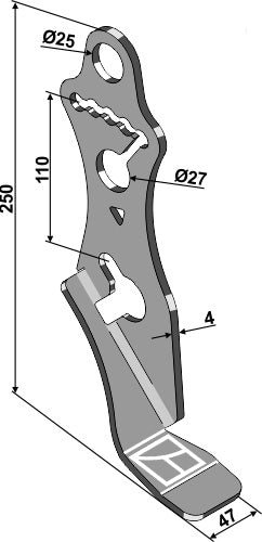 Syvyysmittari - vasen
