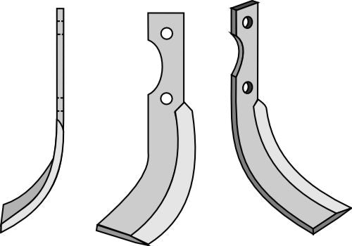 Blad 205x35mm, venstre