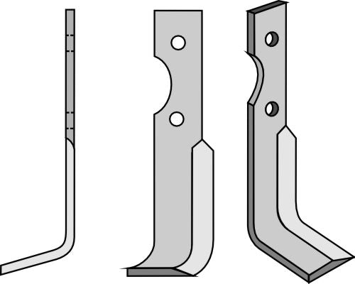 Blade 205x30mm, left