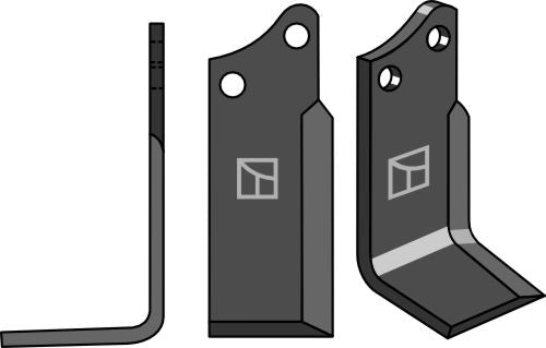 Blade 135x50mm, left