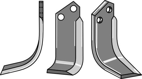 Terä 190 x 80 mm, vasen