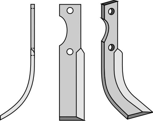 Blade 195x40mm, left