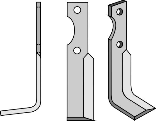 Blade 195x40mm, left