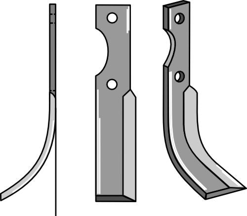 Blad 197x30mm, venstre