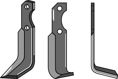 Terä 168 x 30 mm, oikea