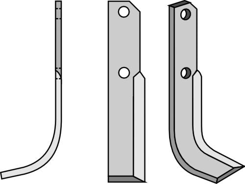 Blad 185x30mm, venstre