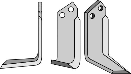 Terä 180 x 70 mm, vasen