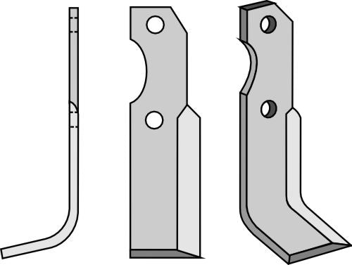 Blade 205x40mm, left