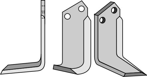 Terä 172 x 70 mm, vasen