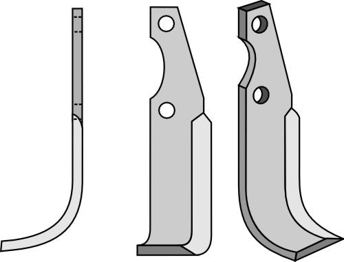 Blade 200x50mm, left