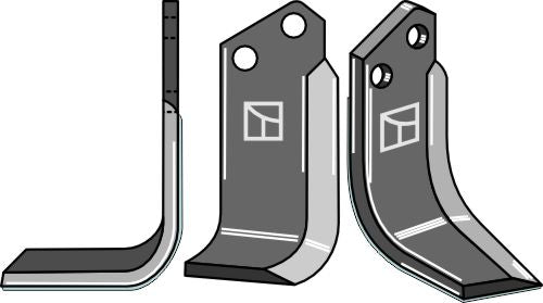 Blad DURAFACE 180x80 mm, vänster