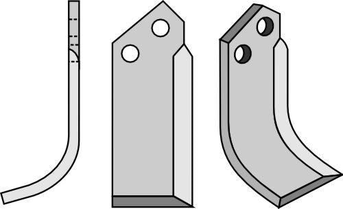 Blade 135x50mm, left