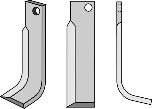 Blad 145 x 30 mm, höger