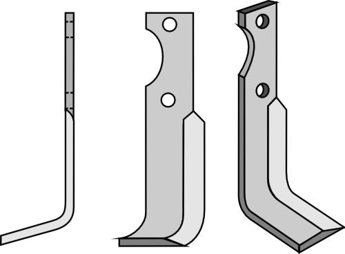 Blad 150x30mm, venstre