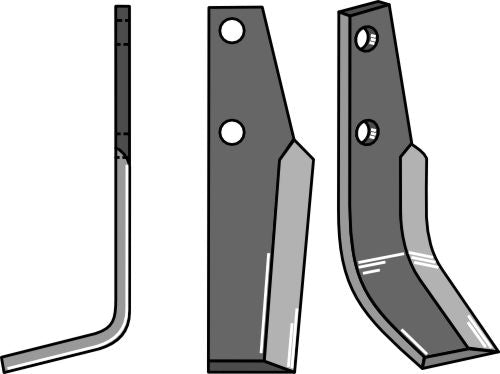 Blad 199x45mm, venstre