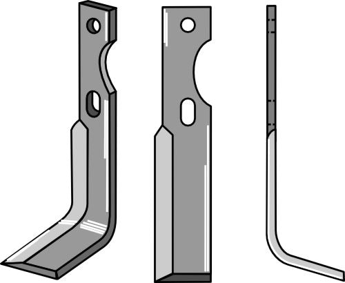 Blad 183 x 30 mm, höger