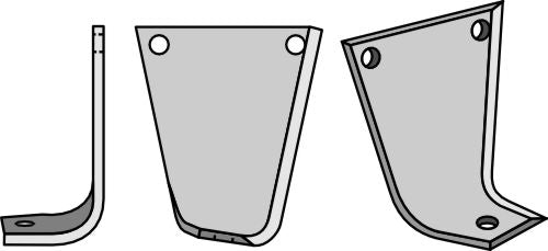 Blad 78 x 83 mm, vänster