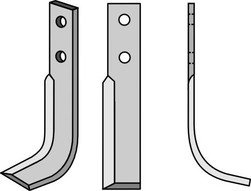 Blad 150 x 30 mm, höger