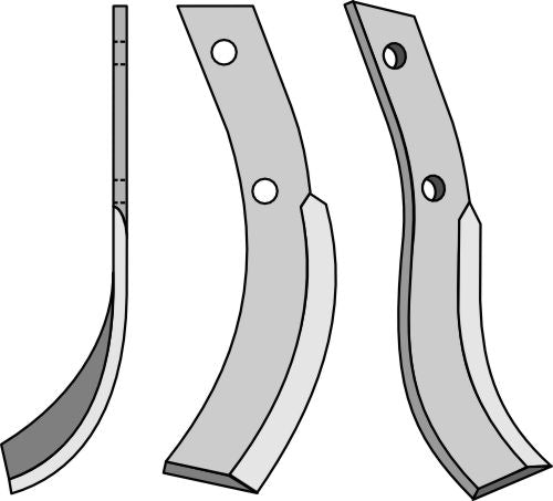 Blad 235 x 35 mm, vänster