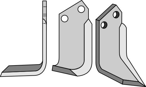 Blade 180x80mm, left