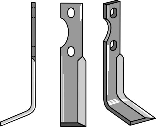 Rotationspinne 215x35 mm, vänster