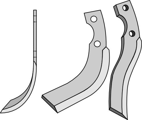 Blade 200x40mm, left