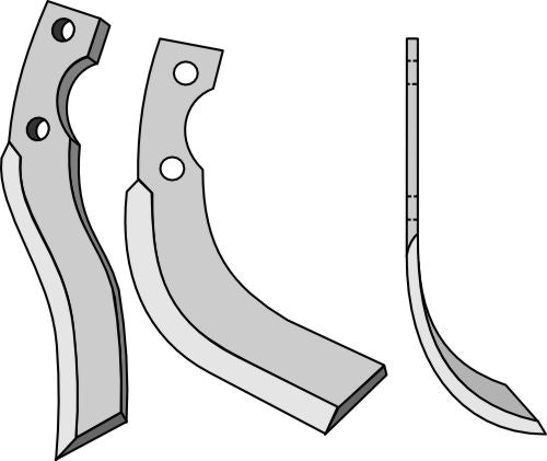 Blade 200x40mm, right