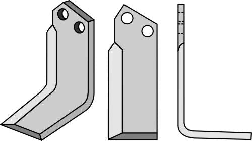 Klinge 190 x 65 mm, model