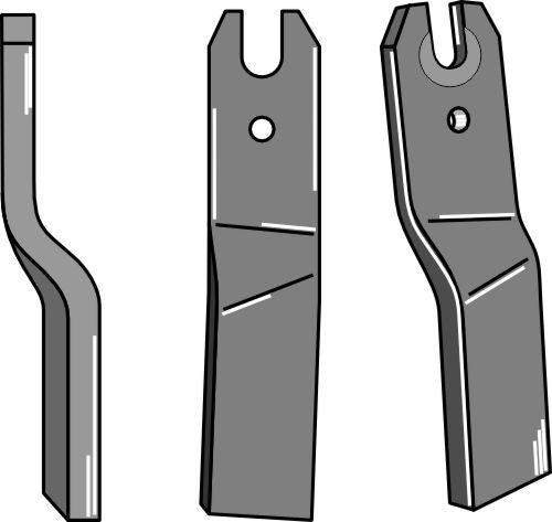 Rotationspinne 220x50 mm, vänster