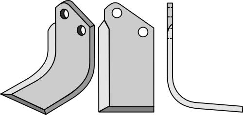 Klinge 165 x 90 mm, højre